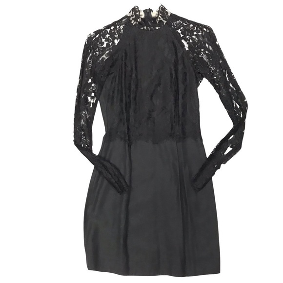 Lover Women 2 Mademoiselle Mini Dress Black Lace New with Tags Runs Small. - Picture 4 of 10